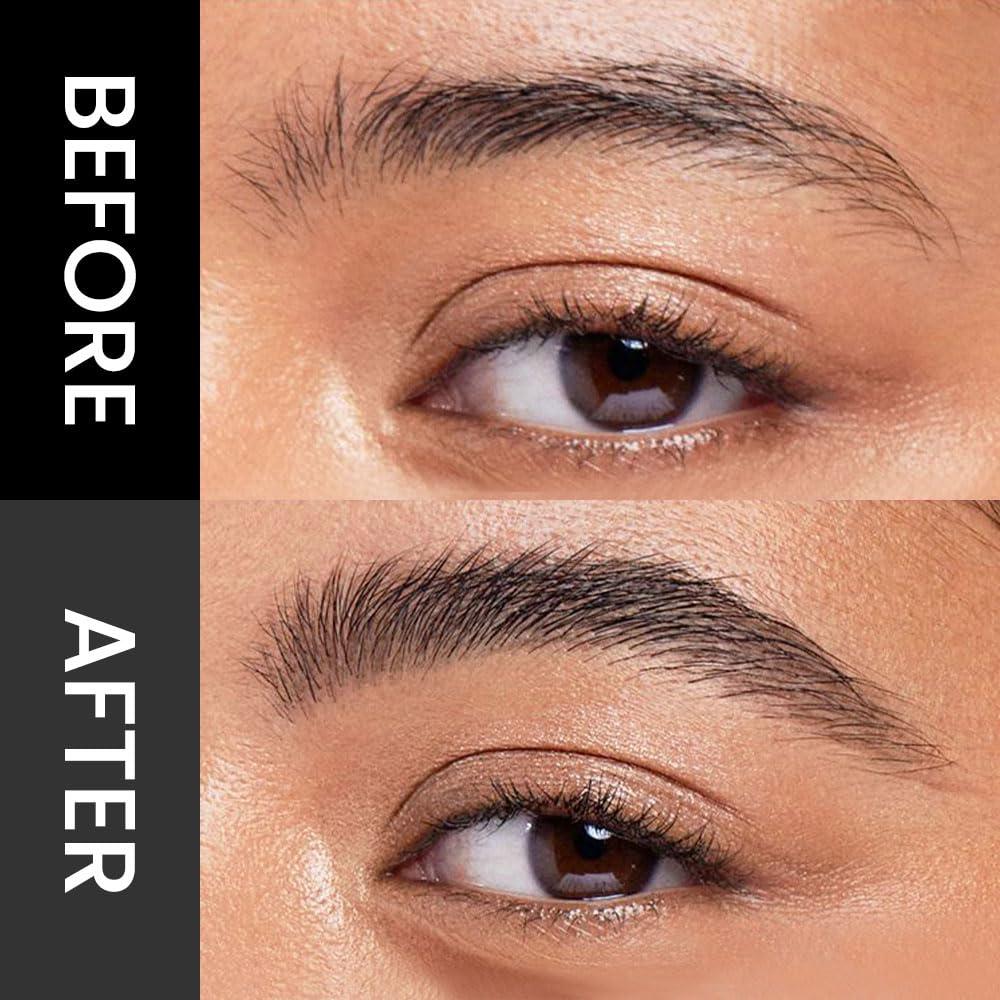 Kaely Kaely 2Pcs Microblading Eyebrow Pen with Brow Brush,Magical Precise Waterproof Brow Pen,Suake Eyebrow Contouring Pen,4 Tip Eye Brow Pencils for Women,Creates Natural Brows,Sponge Head 05 Black