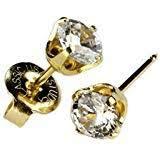 BEAUTY MADE EASY Beauty Made Easy Universal ear piercing kit with 24 pairs mix of all styles in 24k gold hypoallergenic instrument gun