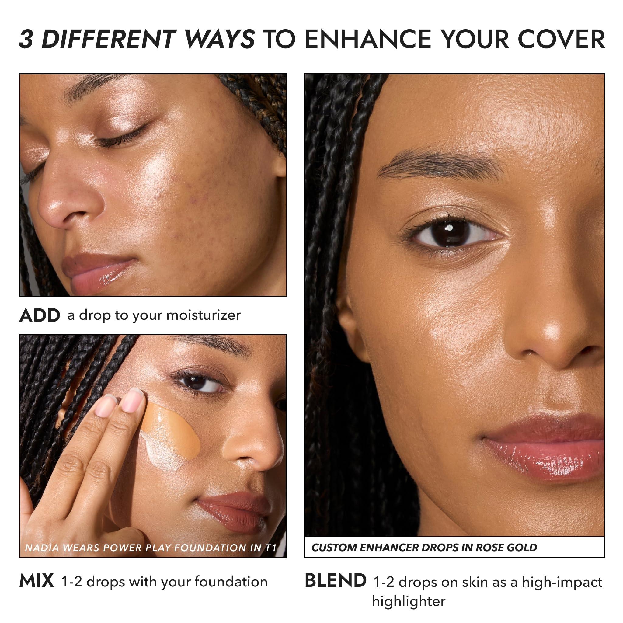 Cover FX COVER FX Custom Enhancer Drops - Sunlight: Classic Gold Finish - 15mL - Radiant Glow - Liquid Highlighter