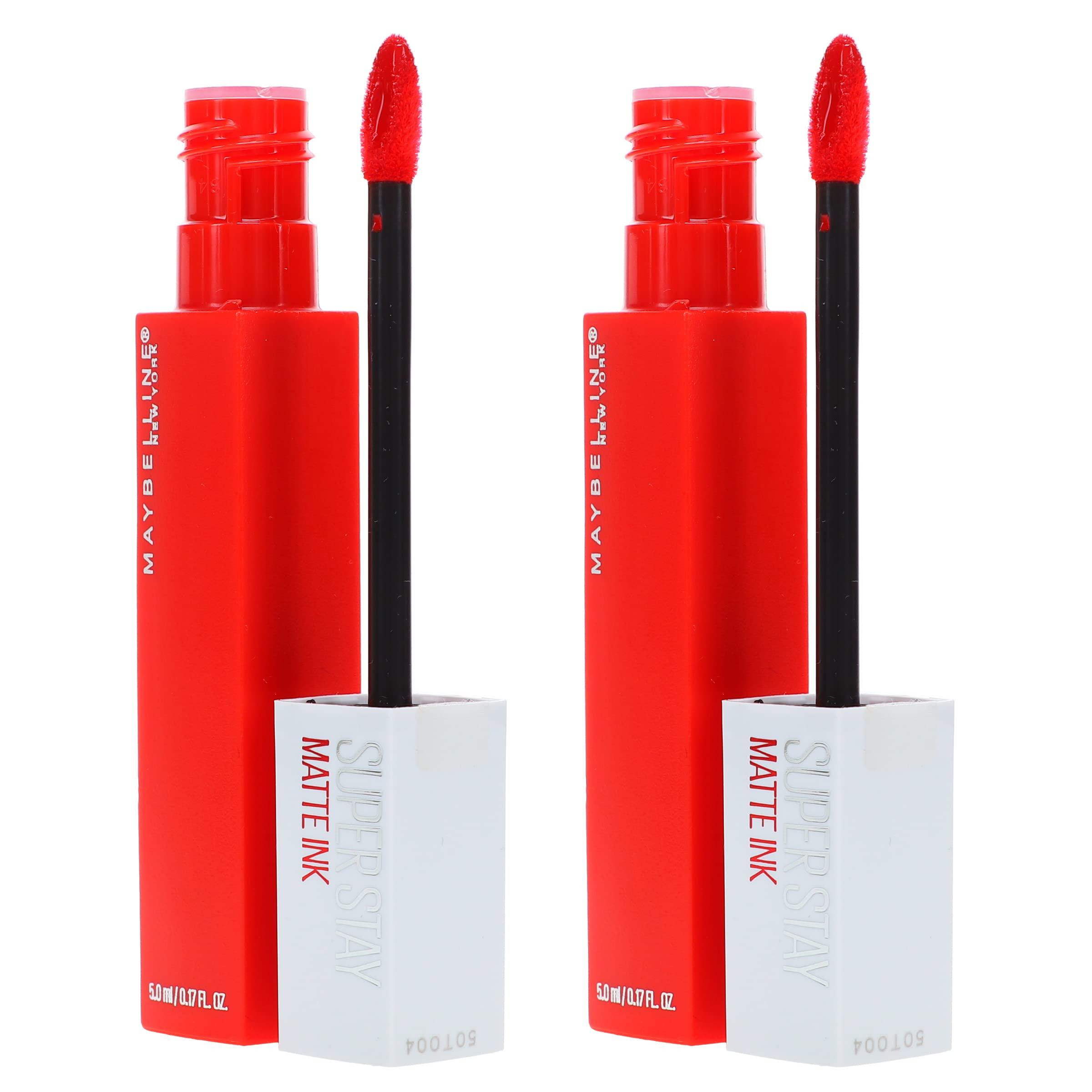 MAYBELLINE Pack of 2 Maybelline New York SuperStay Matte Ink Liquid Lipstick, Individualist # 320