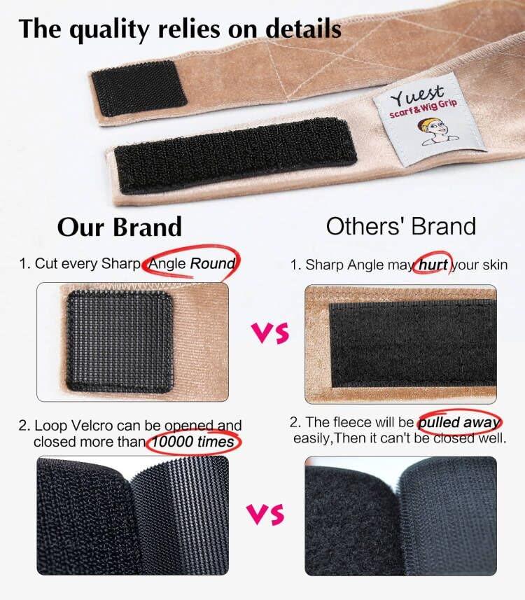 Yuest Yuest Wig Grip for Keeping Wigs in Place Wigs Grip band for Lace Front No Slip Wig Gripper Bands Accessories for Women Wig