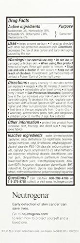 Neutrogena Neutrogena Age Shield Anti-Oxidant Face Lotion Sunscreen with Broad Spectrum SPF 70, Oil-Free & Non-Comedogenic Moisturizing Sunscreen to Prevent Signs of Aging, 3 fl. oz (Pack of 2)