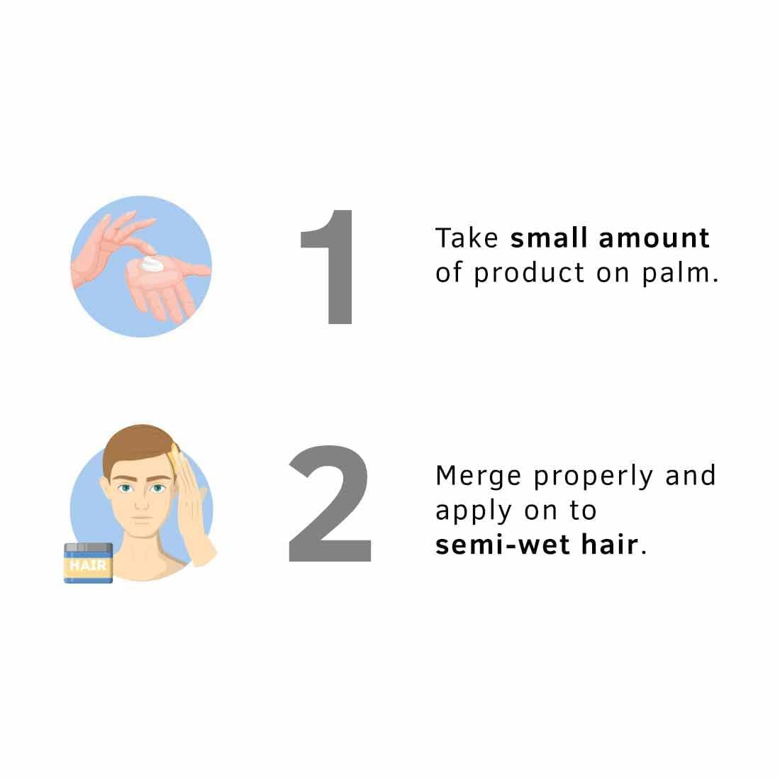 Generic Generic USTRA,A Hair Cream for Men - 100g - For Daily Use with Light Hold- Style & nourishment | Wheat Germ Oil | Wild Flax Seed Extracts | Moisturizes Hair | Non-sticky, Sulphate & Paraben FREE