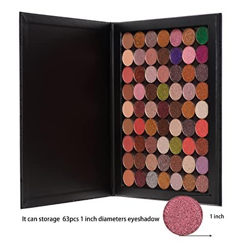 Allwon Allwon Extra Large Magnetic Palette Empty Makeup Palette for Eyeshadow Lipstick Blush Powder (Diamond shape)