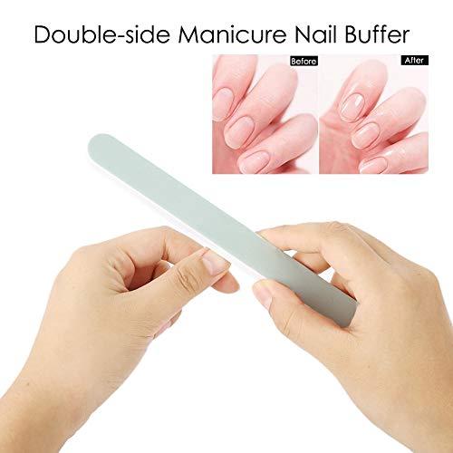 TIKATARER Nail Buffer, 14Pcs Nail Art Buffer Sponge Buffer Nail File Nail Buffers Acrylic Nail Buffing File Polisher for Nail Extension Gel and Acrylic Nails Tools