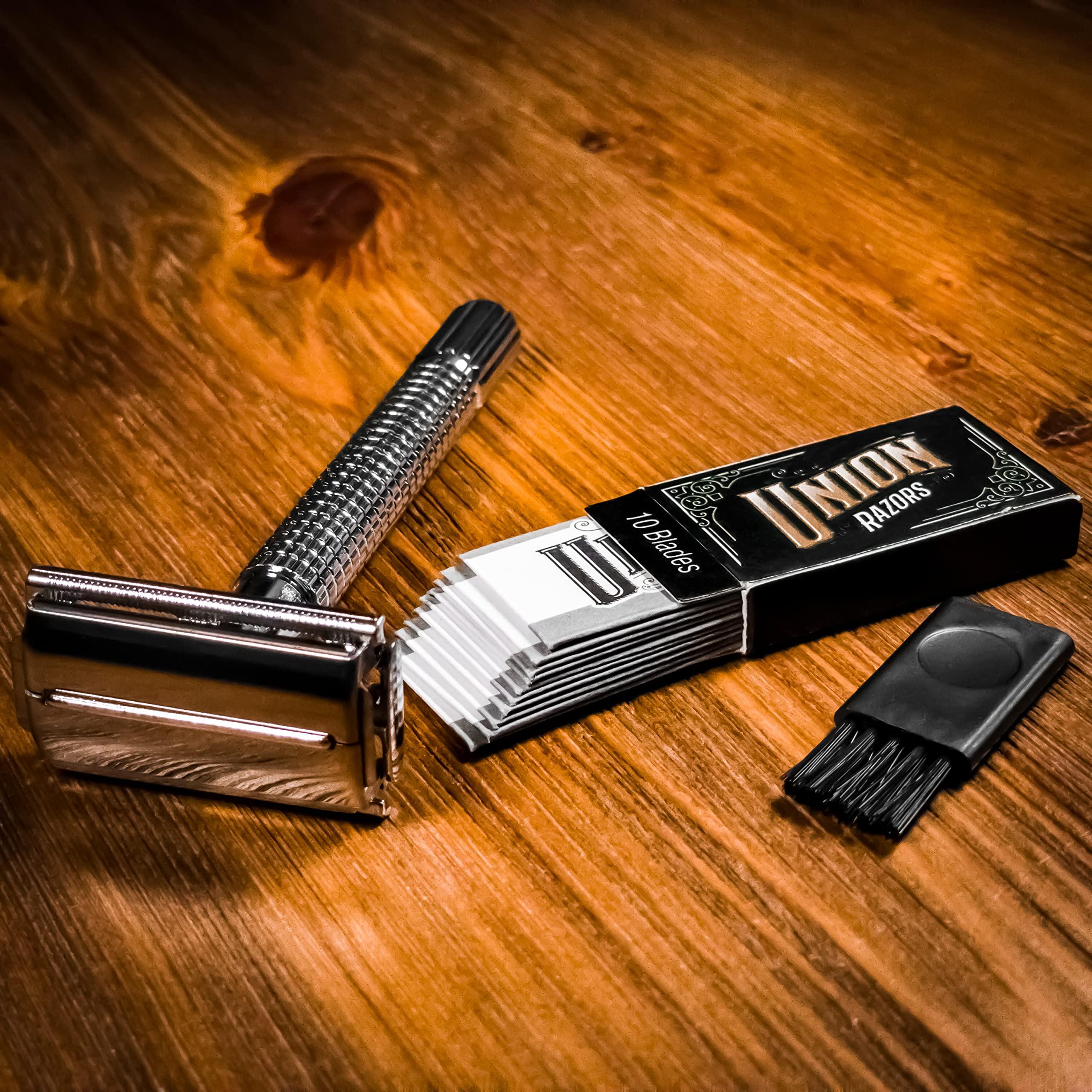 Union Razors Union Razors ORZ1 German Razor Set - Silver