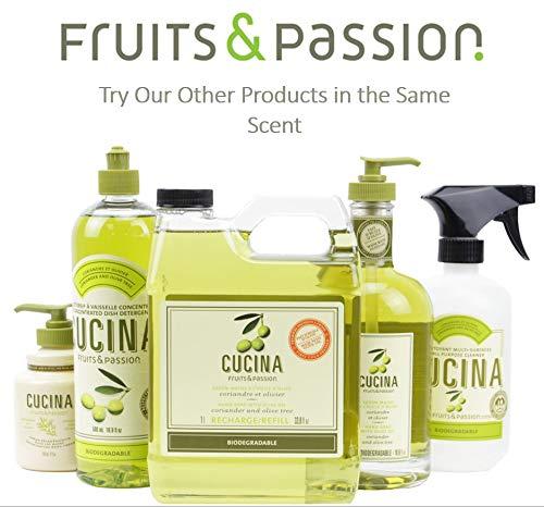Cucina Fruits & Passion Coriander and Olive Tree Hand Soap 200ml and Nourishing Hand Butter 60ml