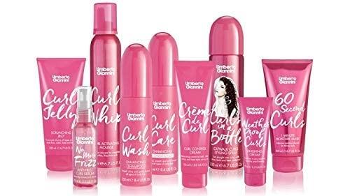 Umberto Giannini Umberto Giannini Curl Whip Curl Activating Mousse - Curl Defining and Frizz Ease Curl Styling Mousse for 2a-4c Curly, Wavy & Coily Hair - Vegan & Cruelty-Free