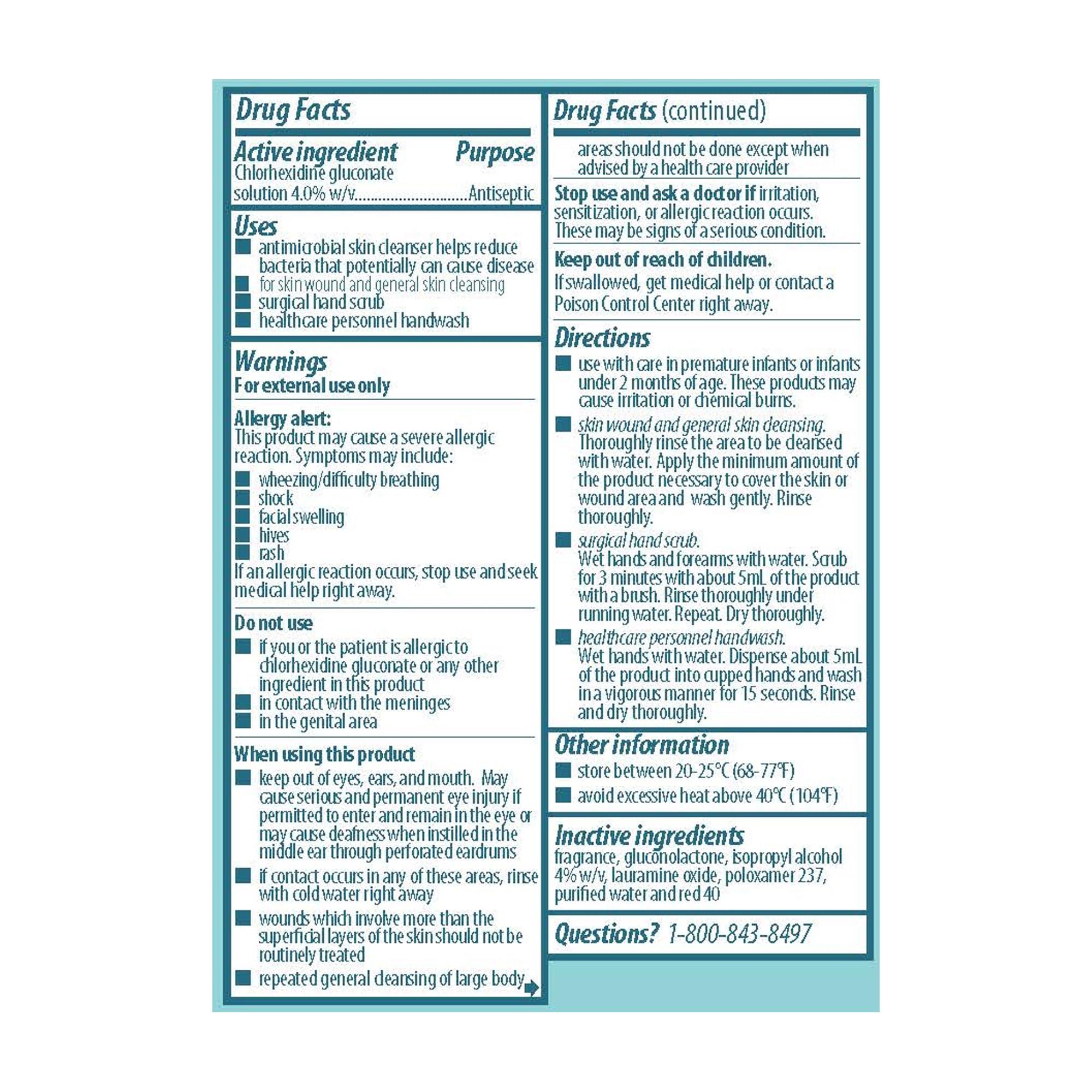 Hibiclens Hibiclens 57532 Bottle with 1 Hand Pump 32 oz.