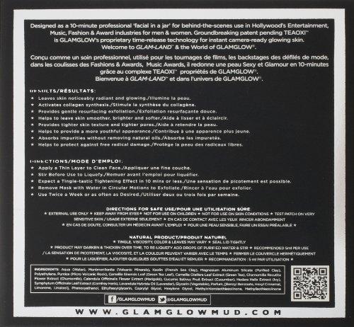 Glamglow Glam Glow Tingling and Exfoliating Mud Mask, 1.7 Ounce