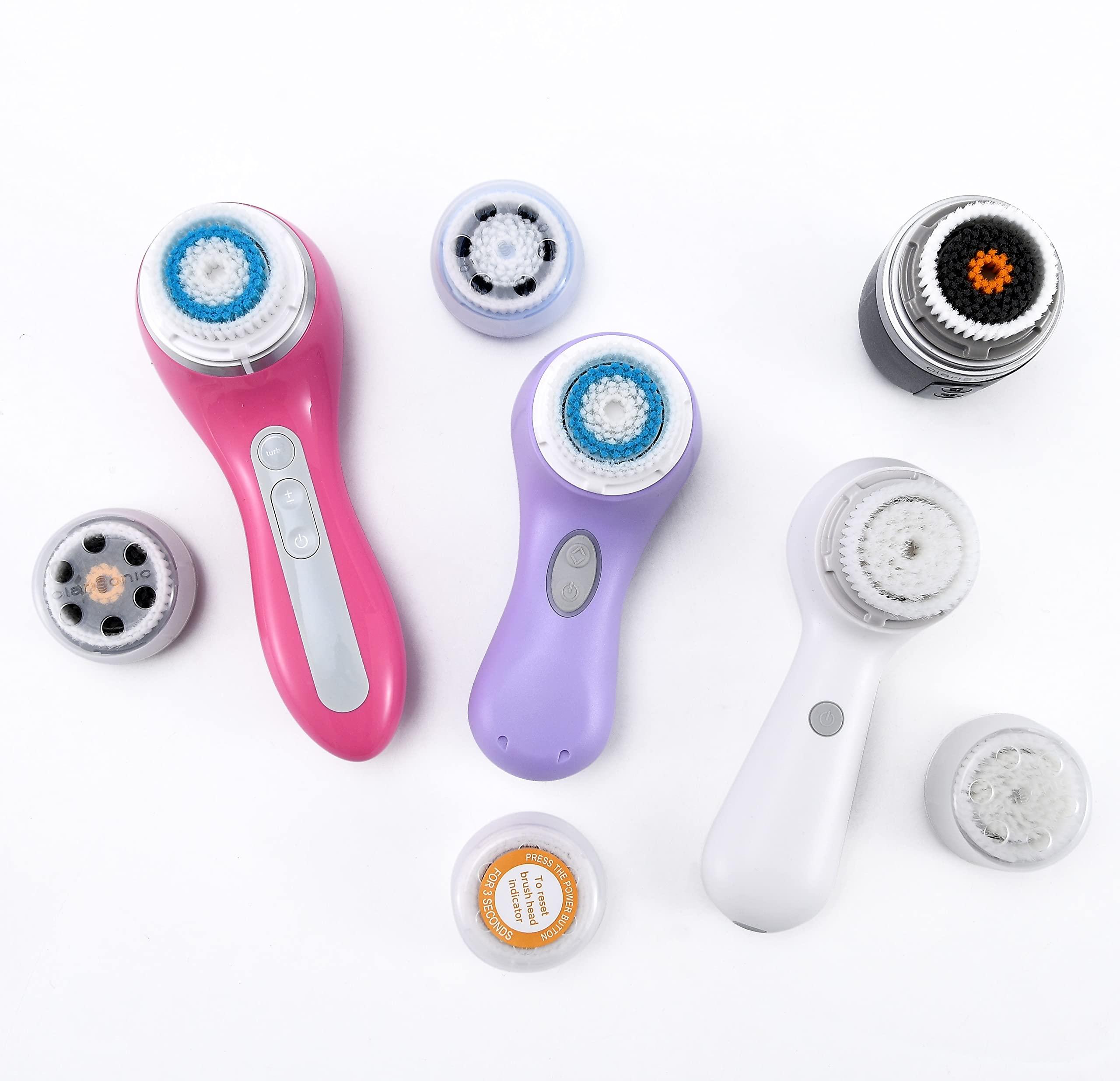 Clarisonic Clarisonic Brush Head Replacement Set Compatible with Mia 1, Mia 2, Mia Fit, Alpha Fit, Smart Profile Uplift and Alpha Fit X, 4 Count