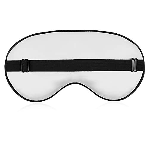 Pruoyi Custom Sleep Mask Personlized Eye Mask Design Your Own Picture Text Adjustable Soft Eye Masks Eyeshade Blindfold for Women Men Airplane Travel Sleeping (Style1)