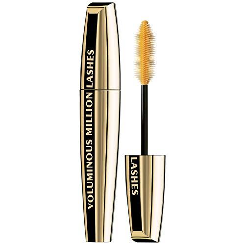 L'Oreal Paris L'Oreal Voluminous Million Lashes Mascara, Blackest Black [635], 0.3 oz ( Pack of 2)