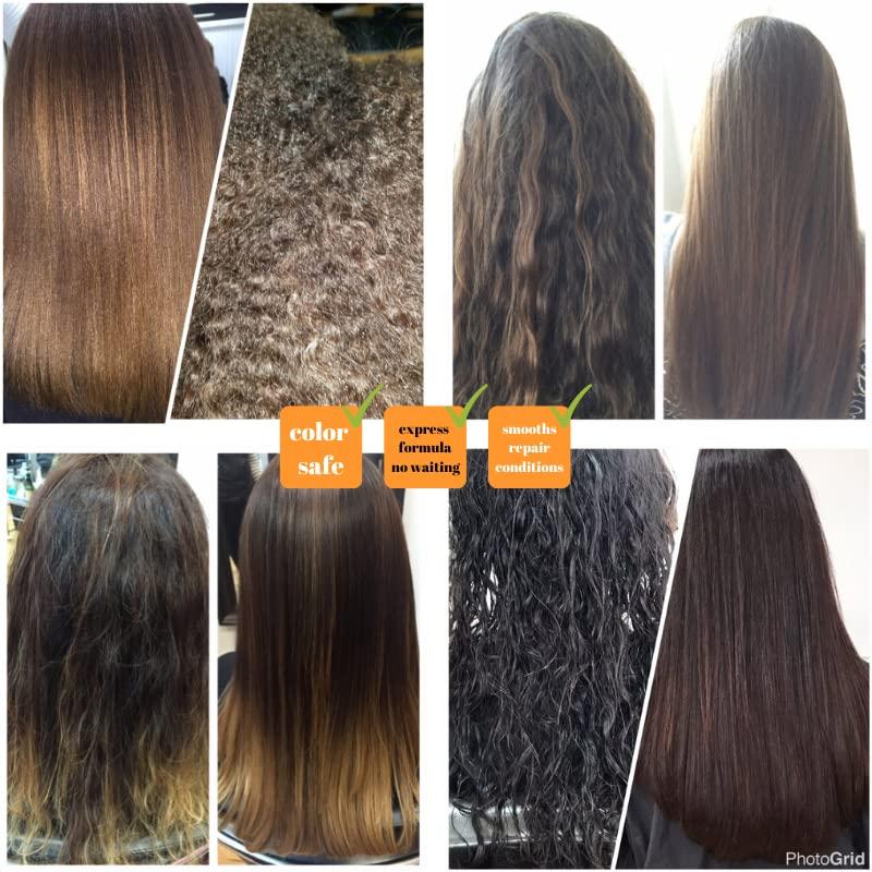 Kerazon Professional Kerazon Buriti Liss Keratin Treatment + Sulfate Free and Sodium Free Shampoo & Conditioner KIT
