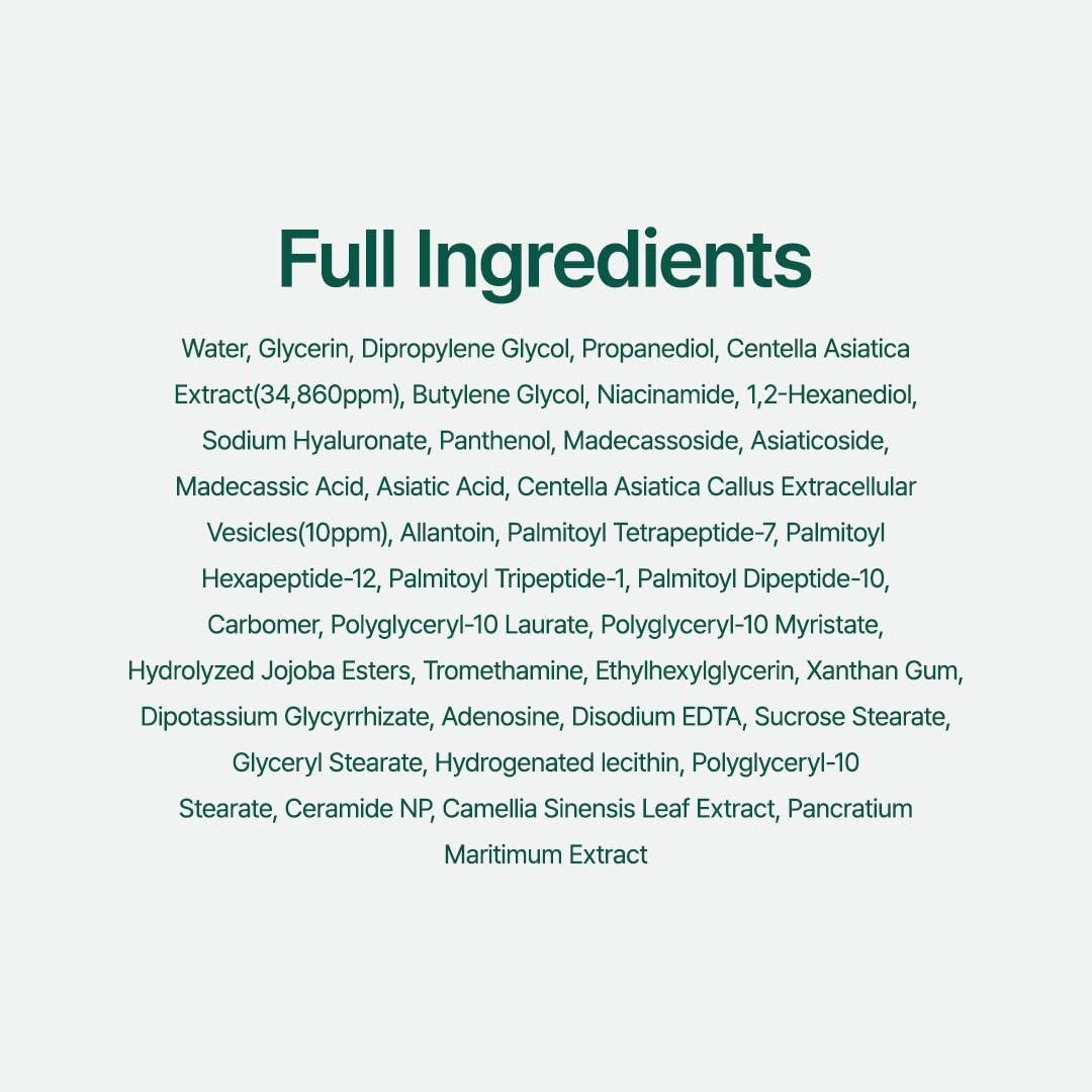 PURITO PURITO Centella Unscented Serum, Korean Centella, for All Skin Types, Ampoule, Soothing, Calming, Facial Serum for face, Vegan & Cruelty-Free, Korean Skin Care, 60ml 2fl.oz