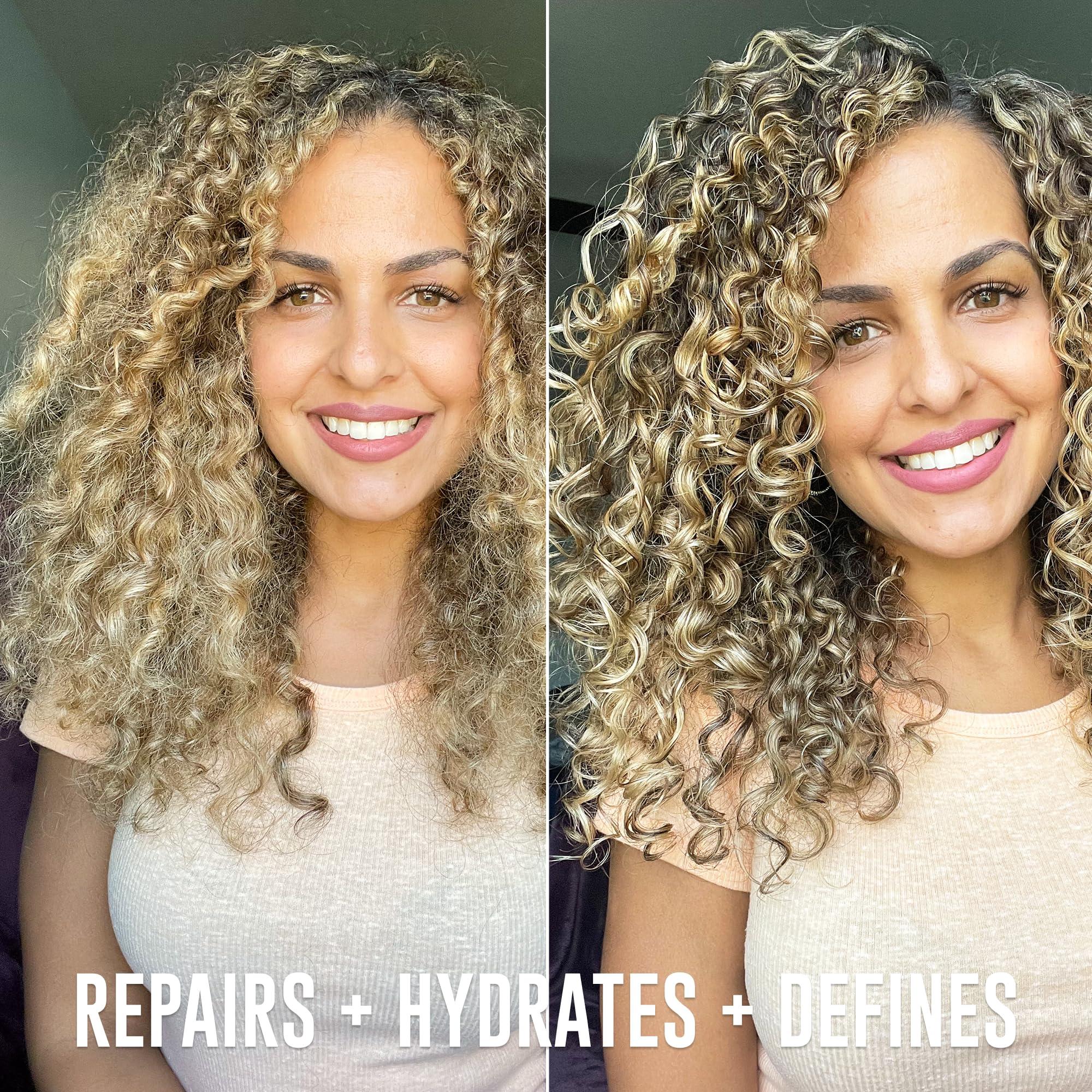 Love Ur Curls Love Ur Curls Shampoo & Conditioner Set with All in One Curl Cream Styler for Curly Hair, 3 Step System to Repair and Moisturizing