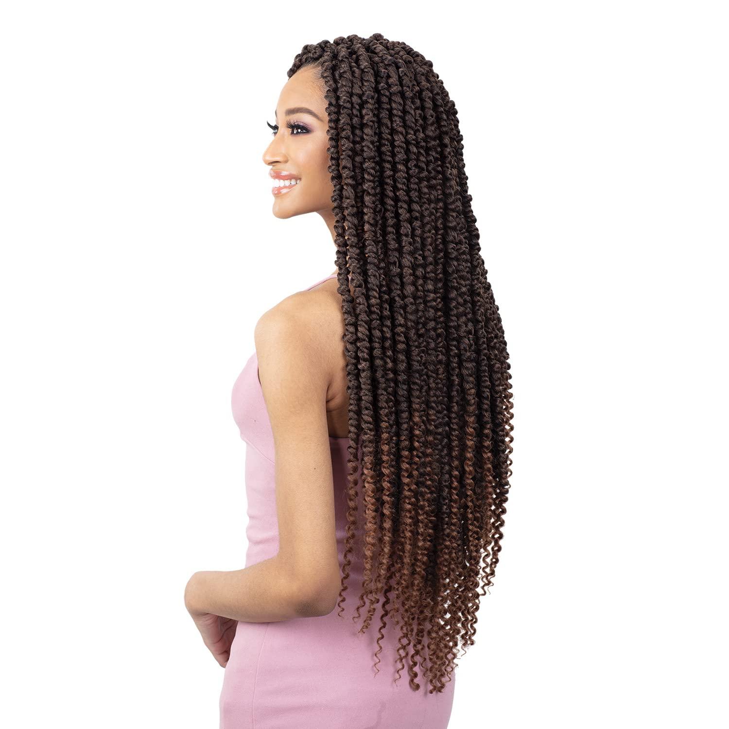 Fisher-Price FreeTress Crochet Braids 3X Large Passion Twist 24" (1-pack, T27)