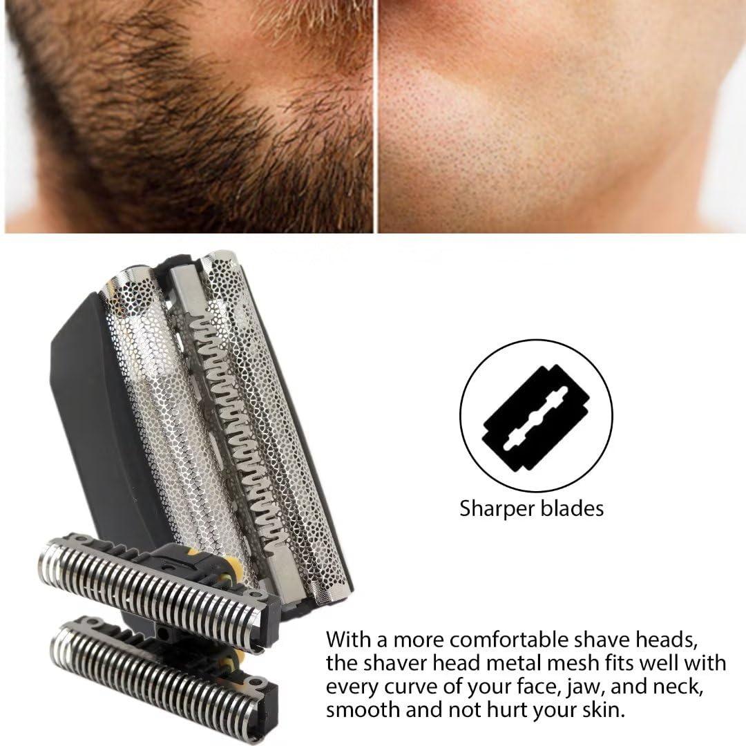 eStarpro 51B Replacement Shaver Foil Head + Cutter Fit for BRAUN 5 Series 550s-3, 550s-4, 550cc, 550cc-4, 560, 560s-3, 560s-4, 565cc, 565cc-4, 570s-4, 570cc, 570cc-3, 570cc-4, 590cc, 590cc-3, 590cc-4