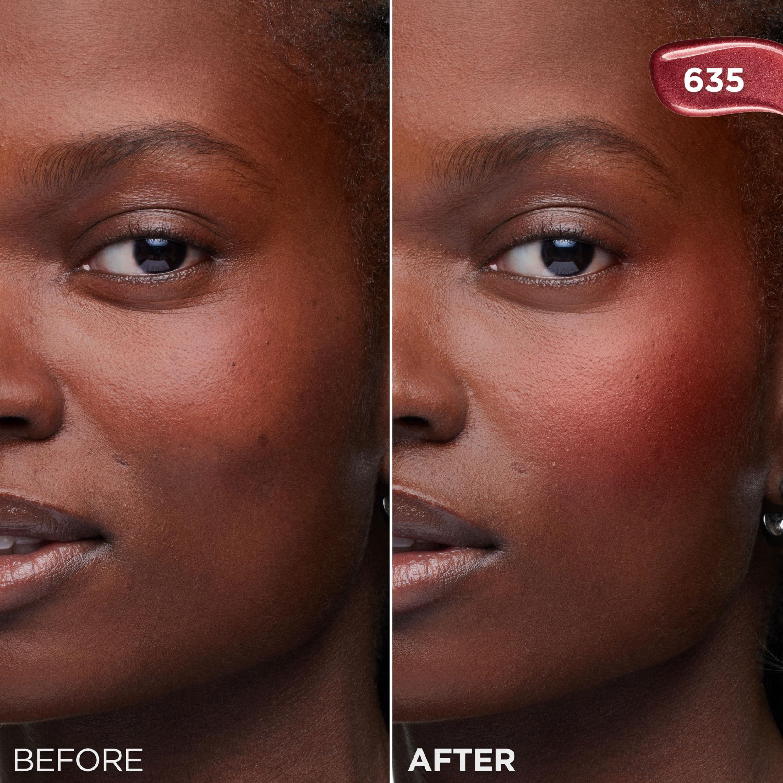 L\'Oreal Paris Cosmetics L\'Oreal Paris True Match Lumi Le Liquid Blush, Intense Lightweight Blush Formula With Liquid Pigments, Glowy Worth It Medium, 0.33 Fl Oz