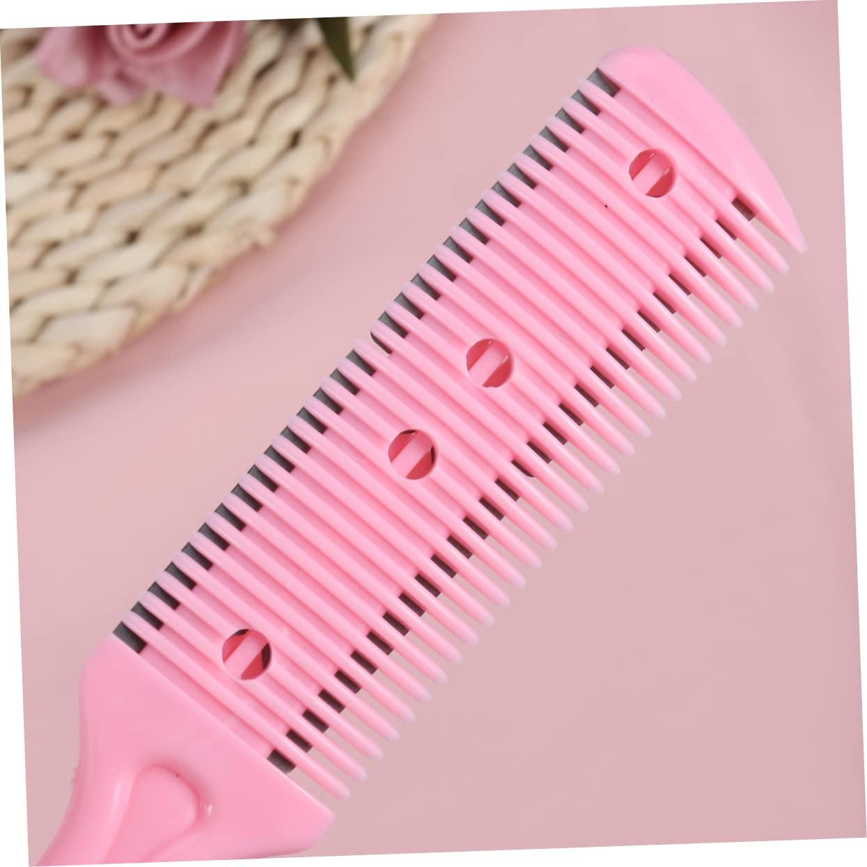 FRCOLOR FRCOLOR Stainless Steel Hair Cutting Comb Double-sided Haircut Scissors Hair Trimmer