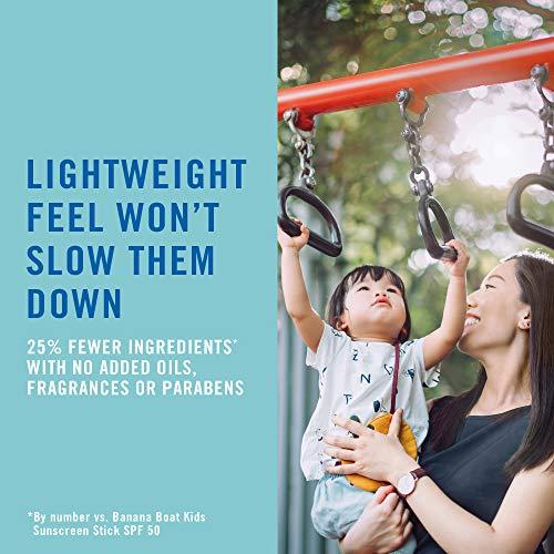 Banana Boat Banana Boat Baby Sunscreen Stick SPF 50 | Travel Sunscreen, Mini Sunscreen, Baby Face Sunscreen Stick, Oxybenzone Free Sunscreen, Pediatrician Tested Baby SPF 50, 0.5oz