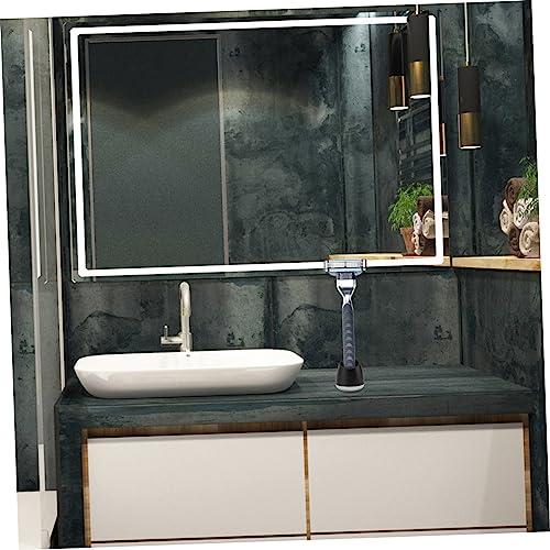 Cabilock Cabilock Shaving Razor Stand Safety Razor Stand Head Shavers for Men Razor Base Face Shaver for Men Body Shavers for Men Shaving Brush Stand Mens Shaver Man Block Desktop