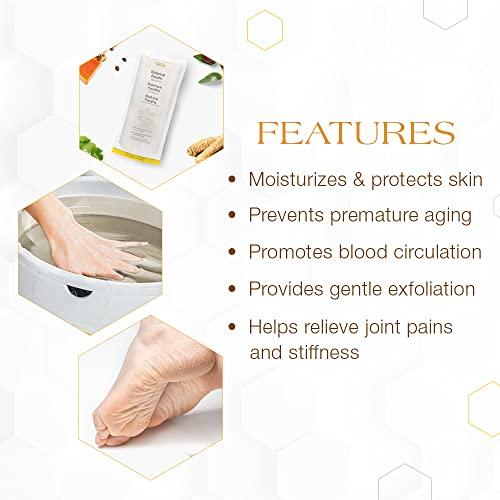 GiGi GiGi Botanical Paraffin Wax Refill with Jojoba Oil Block for Hands & Feet, Moisturizing Spa-Grade for Paraffin Bath & Therapy Machine, 16 oz