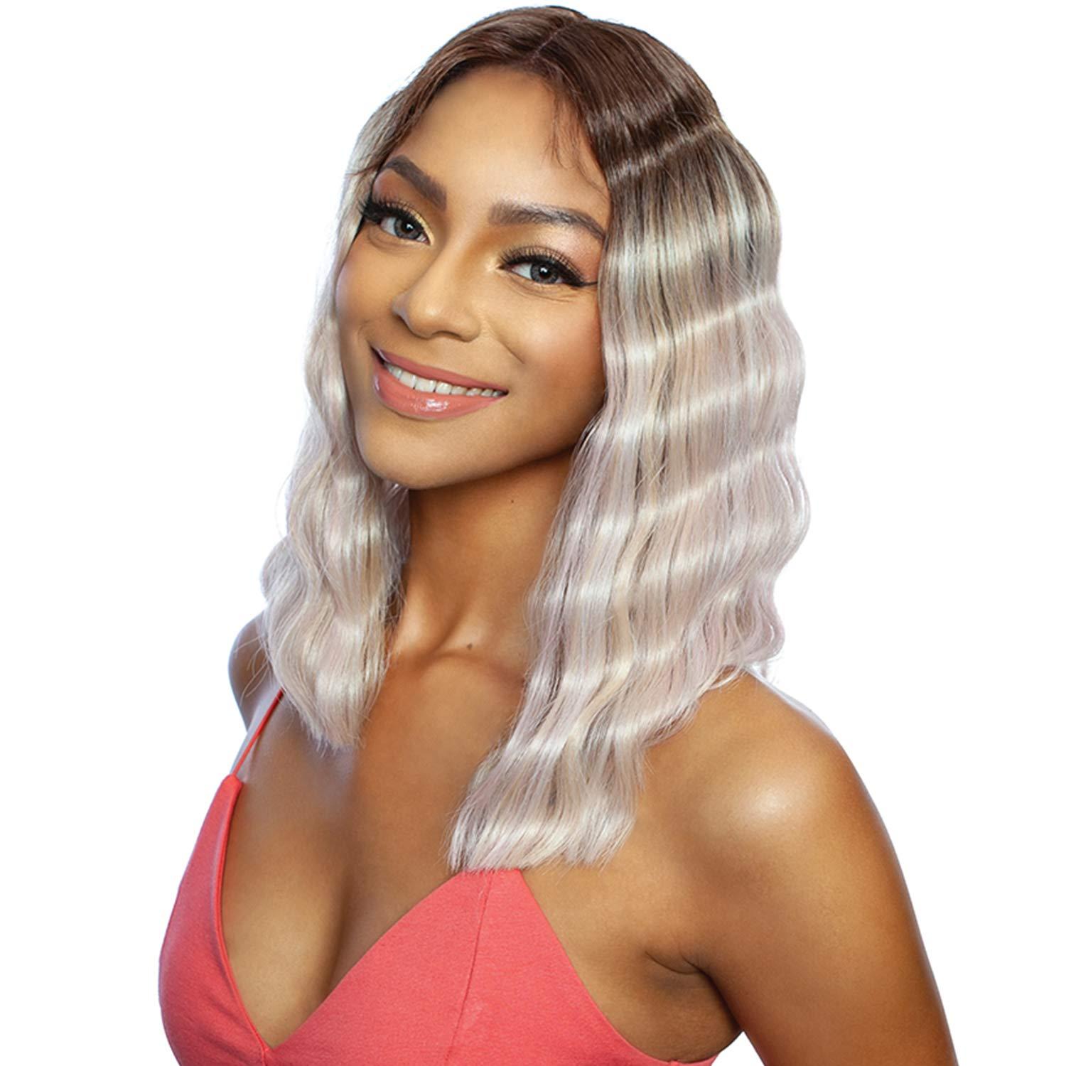 Mane Concept Mane Concept Melanin Queen Human Hair Mix Lace Wig - MLCP203 TAYLOR CRIMP (2 Dark Brown)