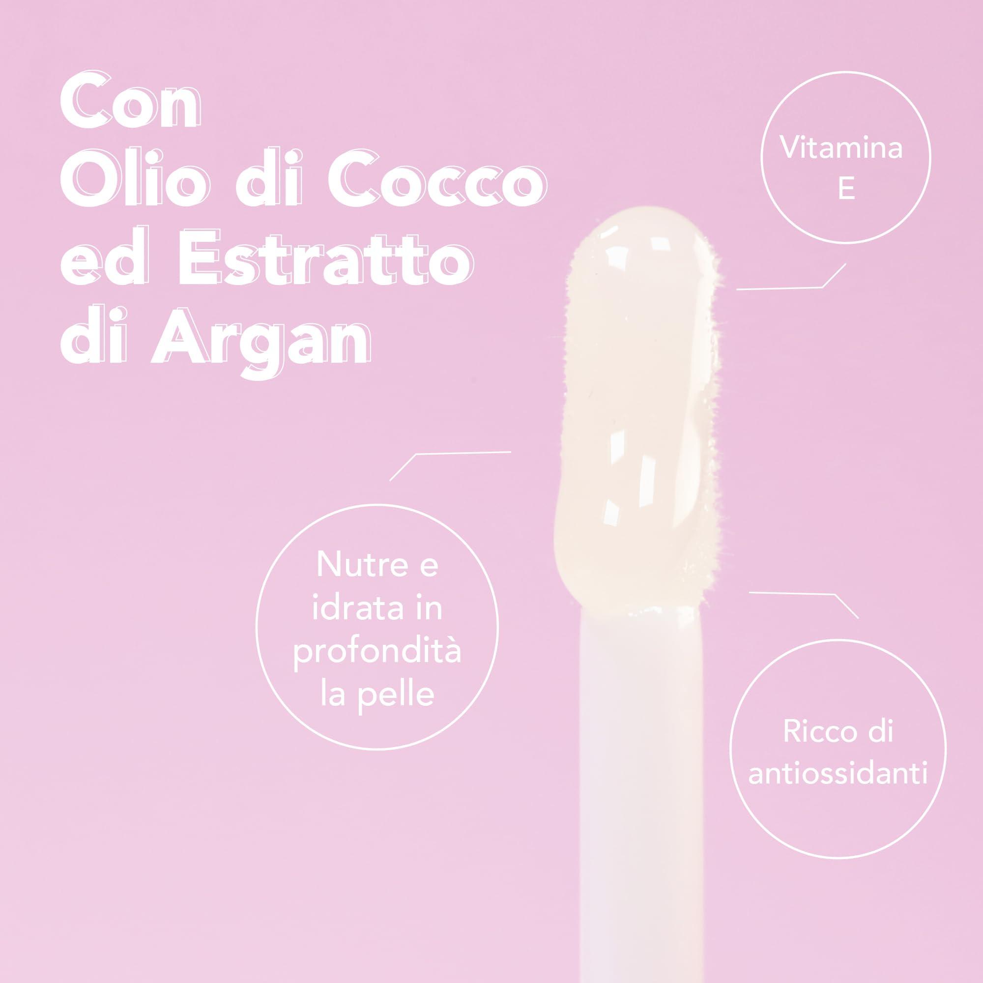 EVERYDAY FOR FUTURE EVERYDAY FOR FUTURE Coconut Lip Oil | Clear Transparent Lip Treatment with Coconut Oil | Moisturizing Lip Oil | Vegan & Cruelty Free Lip Oil | 99% Natural Lip Oil | Pia Colada 5 ml (Transparent)