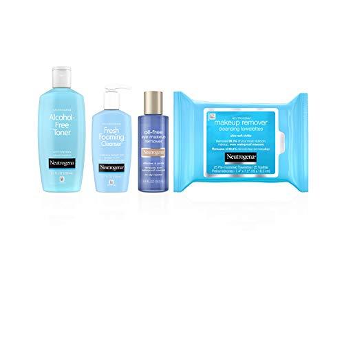 Neutrogena Neutrogena Fresh Foaming Gentle Daily Facial Cleanser & Makeup Remover, Soap Free, Removes Dirt, Oil & Waterproof Makeup, Non-Comedogenic & Hypoallergenic, 6.7 fl. oz