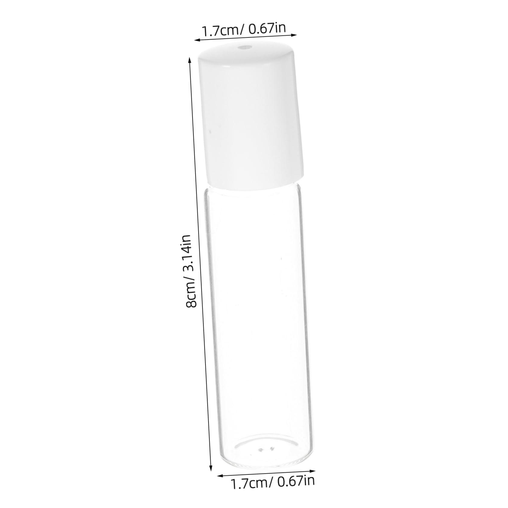 Mikinona Mikinona 10ml Glass Roller Bottles Essential Oil Perfume Travel Leak Proof Rollerball Bottle Set