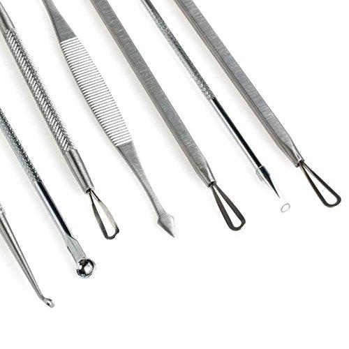 VeniCare Blackhead and Pimple Remover Kit - 7 Surgical Extractor Tools - Excellent for Acne Treatment, Pimple Popping, Blackhead Extraction, Zit Removing, Blemish Removal, Comedone Extracting,Whitehead Popping