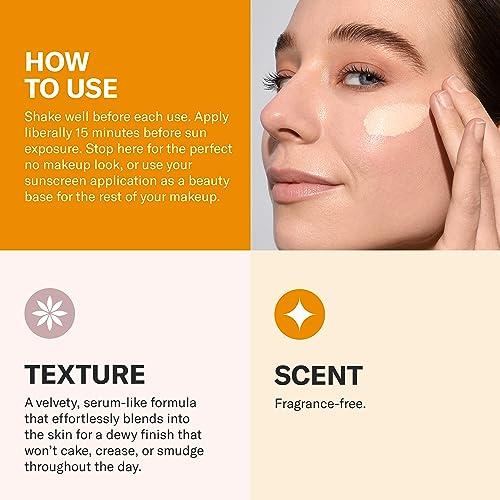 ODACITE SPF 50 Flex-Perfecting Mineral Drops Tinted Sunscreen TWO