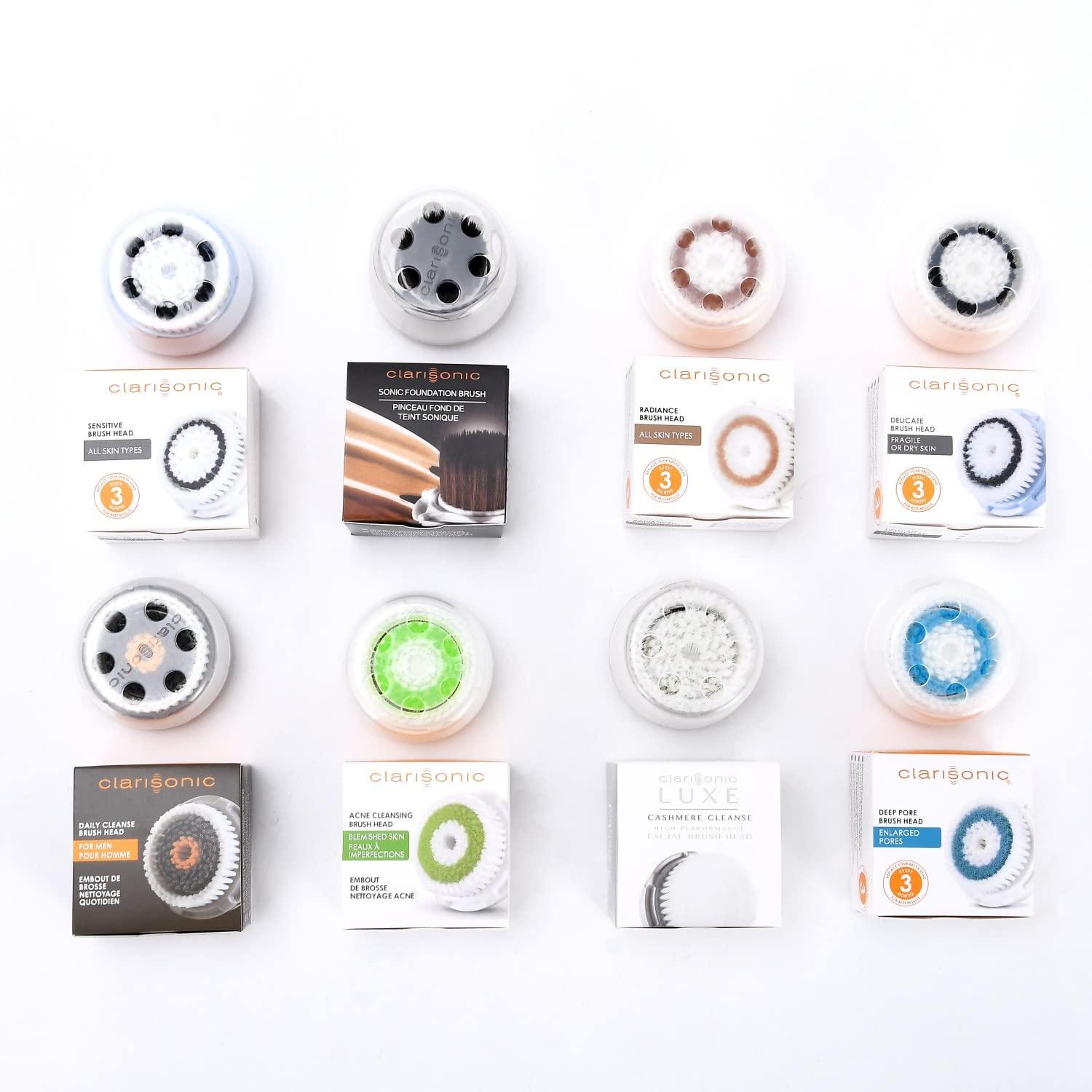 Clarisonic Clarisonic Brush Head Replacements | Compatible with Mia 1, Mia 2, Mia Fit, Alpha Fit, Smart Profile Uplift and Alpha Fit | Added to Transparency Portal, Deep Pore,1Pack (1Count)