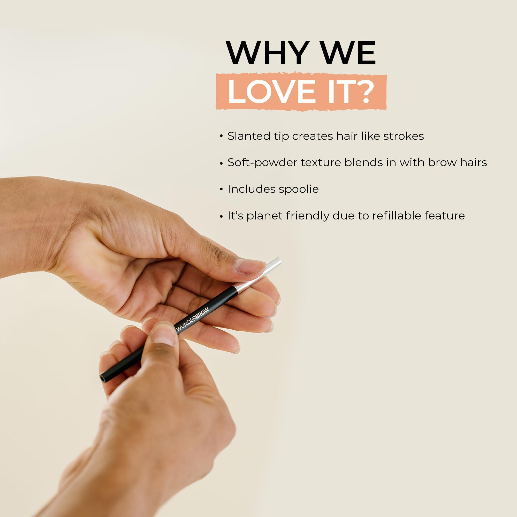 WUNDERBROW WUNDERBROW Micro-Sculpt Refillable Brow Pencil (Blonde)