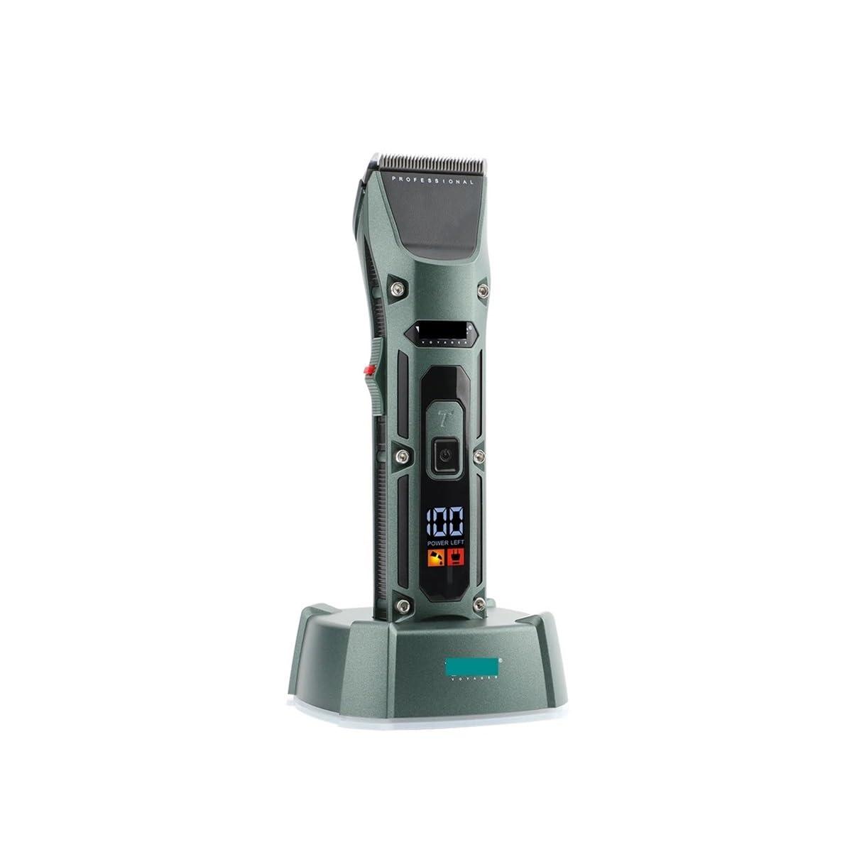 ONWEBAYK Razors V-G-R Hair Clipper Professional Hair Trimmer Rechargeable Hair Cutting Machine Cordless with Charging Base Clipper for Men V-696(Without Box)