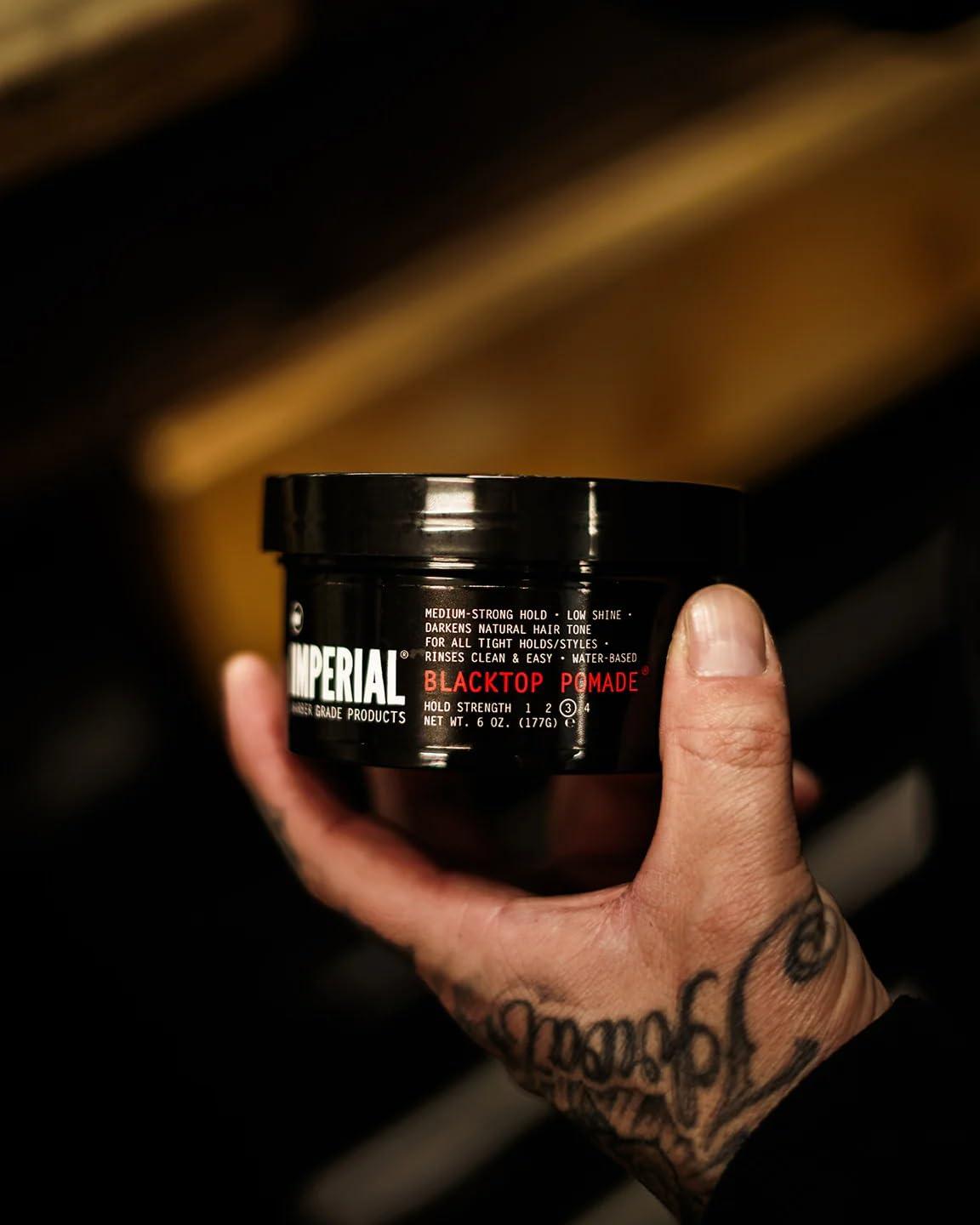 Imperial Barber Imperial Barber Grade Products Blacktop Pomade , 6 oz