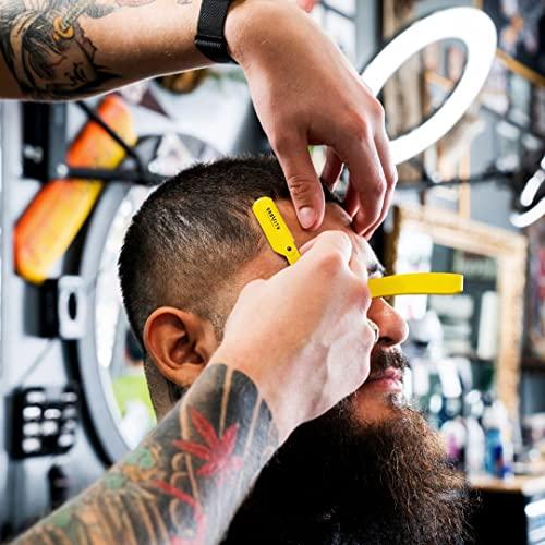 GRAVITY RAZORS Professional Straight Razor - Minimal Exposure Straight Razor Kit with 10 Gravity Premium Blades.5mm Exposed ("The OG")