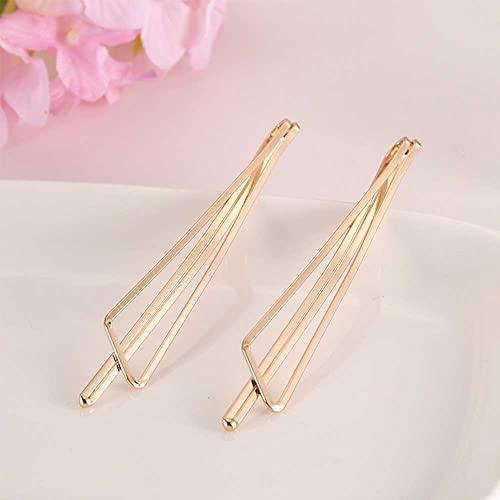 whitebridge WHITEBRIDGE 16pcs Gold And Silver Bobby Pins For Women Girls