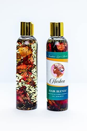 Hashea Hashea Beauty - Hair Blendz - Hot Oil Treatments for Hair - Moisture Oil - Hot Oil Treatment