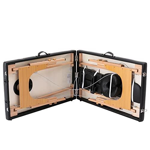 Anwick Anwick Massage Table Portable Massage Bed Lash Bed Facial Table Reiki Table SPA Beds for Esthetician Portable Height Adjustable Carrying Bag & Accessories 2 Section Shop & Home