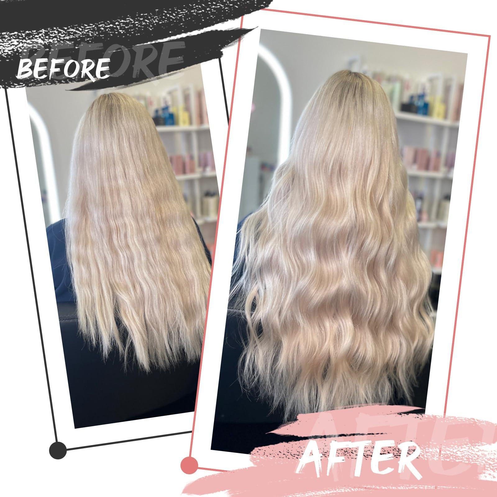 Generic Toupee For Men Hair Replacement System Ultra Thin Skin 0.06mm Mens Toupee Hairpiece V-loop European Remy Human Hair Wig Black Brown Brunette Male Hair Units 8\"x10\"#1840 Medium Blonde with 40% Gray-120% density