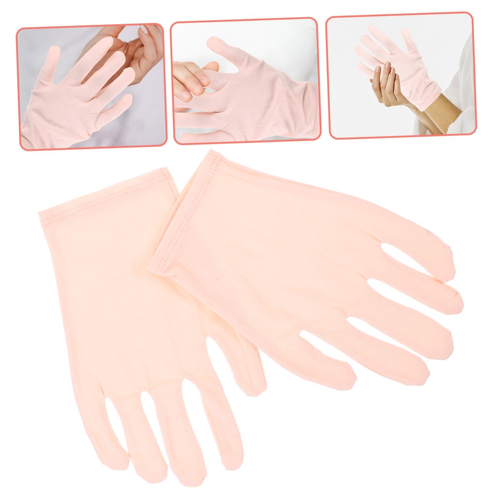 Ipetboom Ipetboom 5 Pairs Gloves for Hand Skin Care Overnight Moisturizing Spa Gloves Lotion Gloves for Soft Dry Hands