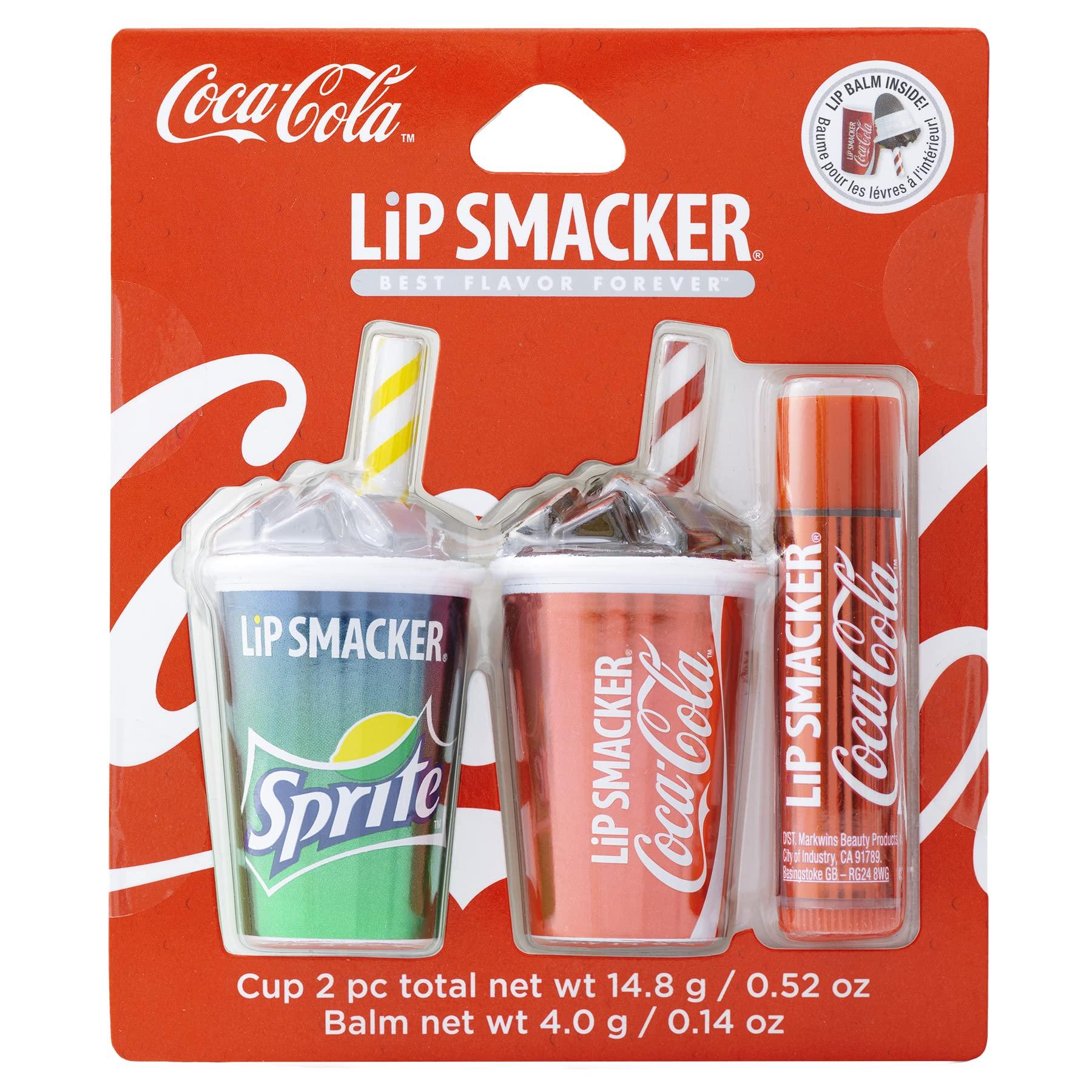 Lip Smacker Lip Smacker Coca Cola Collection lip balm trio - Coca-Cola, Sprite & Strawberry Fanta flavors