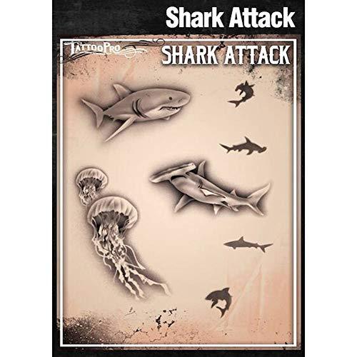 Tattoo Pro Stencils Tattoo Pro Stencils Series 3 - Shark Attack