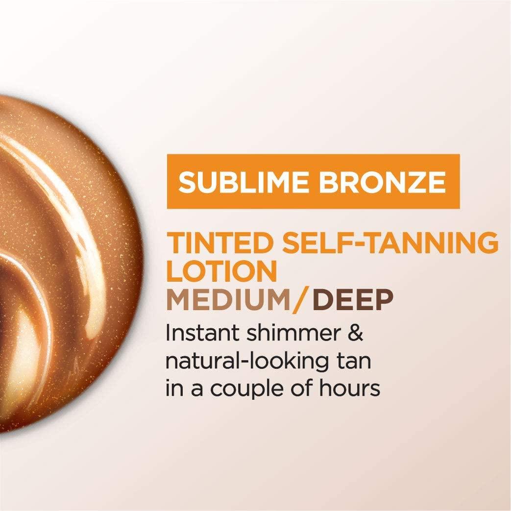 L'Oreal Paris L'Oreal SUBLIME BRONZE Tinted Self-Tanning Lotion Medium Natural Tan 5 oz