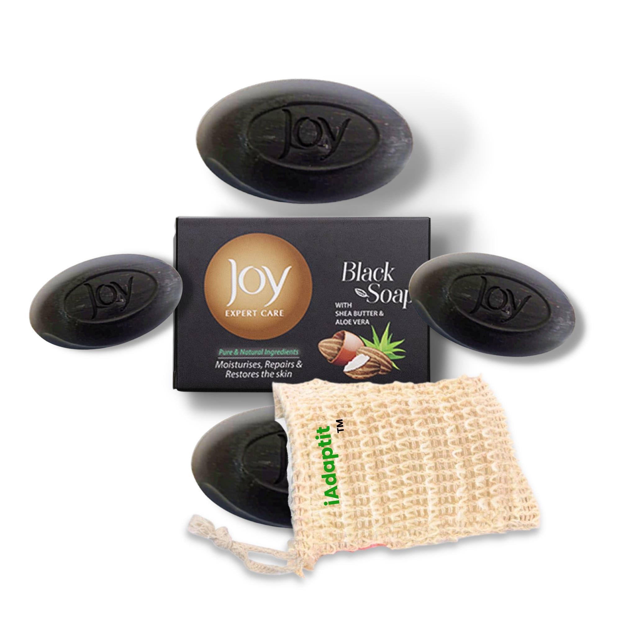 iAdaptit iAdaptit Joy Black Soap with Shea Butter & Aloe Vera (4)