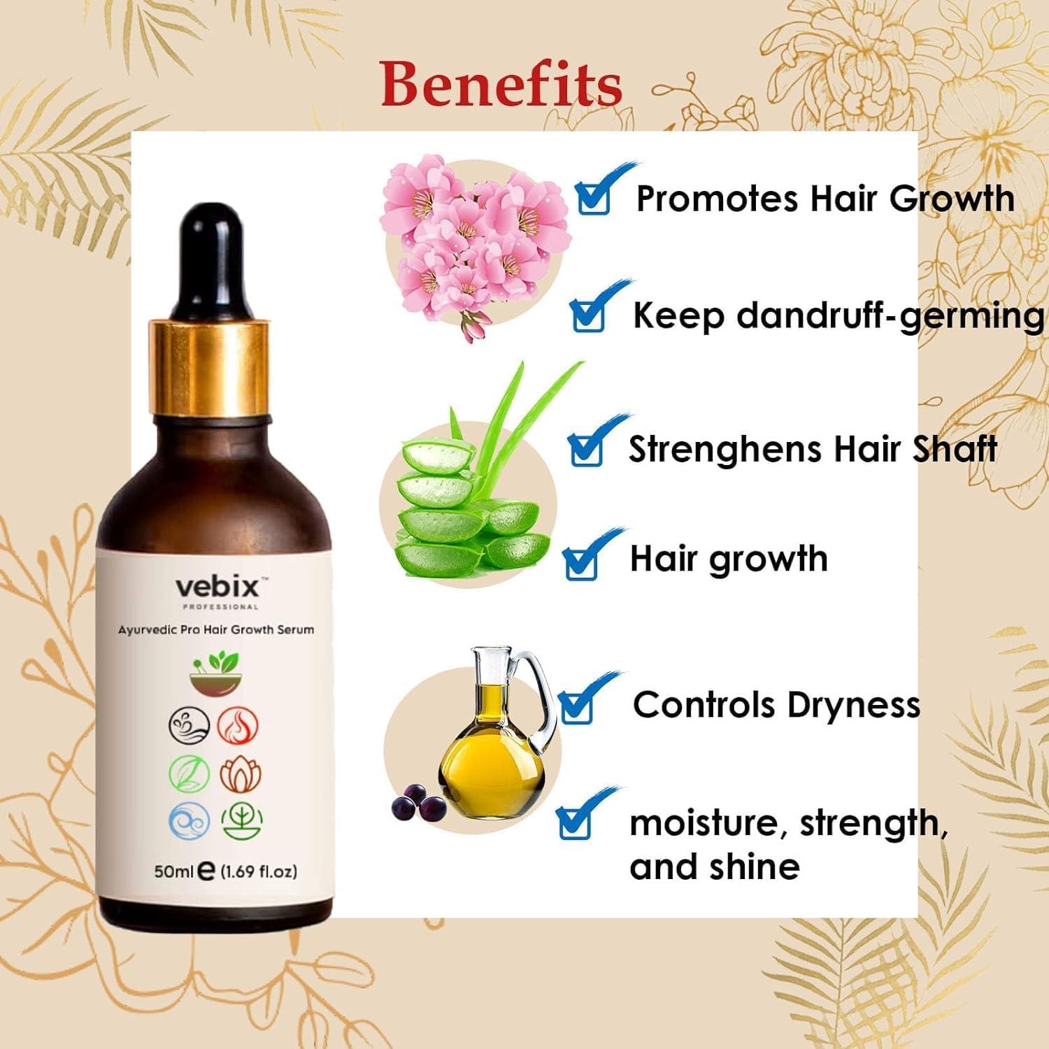 Generic Customised HairFall Control Regimen- 3 Ayurvedic Product Kit For All Hair - Lotus AntiHairfall Shampoo, Neem AntiHairfall Hair Oil & Aloe Vera Hair Booster Serum