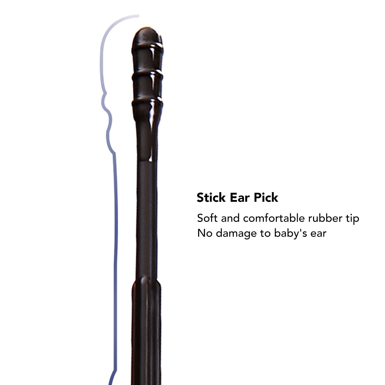 Dioche Dioche 100pcs Disposable Ear Pick, Earwax Removal, Plastic Ear Clean Tool, Curette Spoon Cleaner 360 Degree Cleaning Stick Ear Pick For Kids Adults