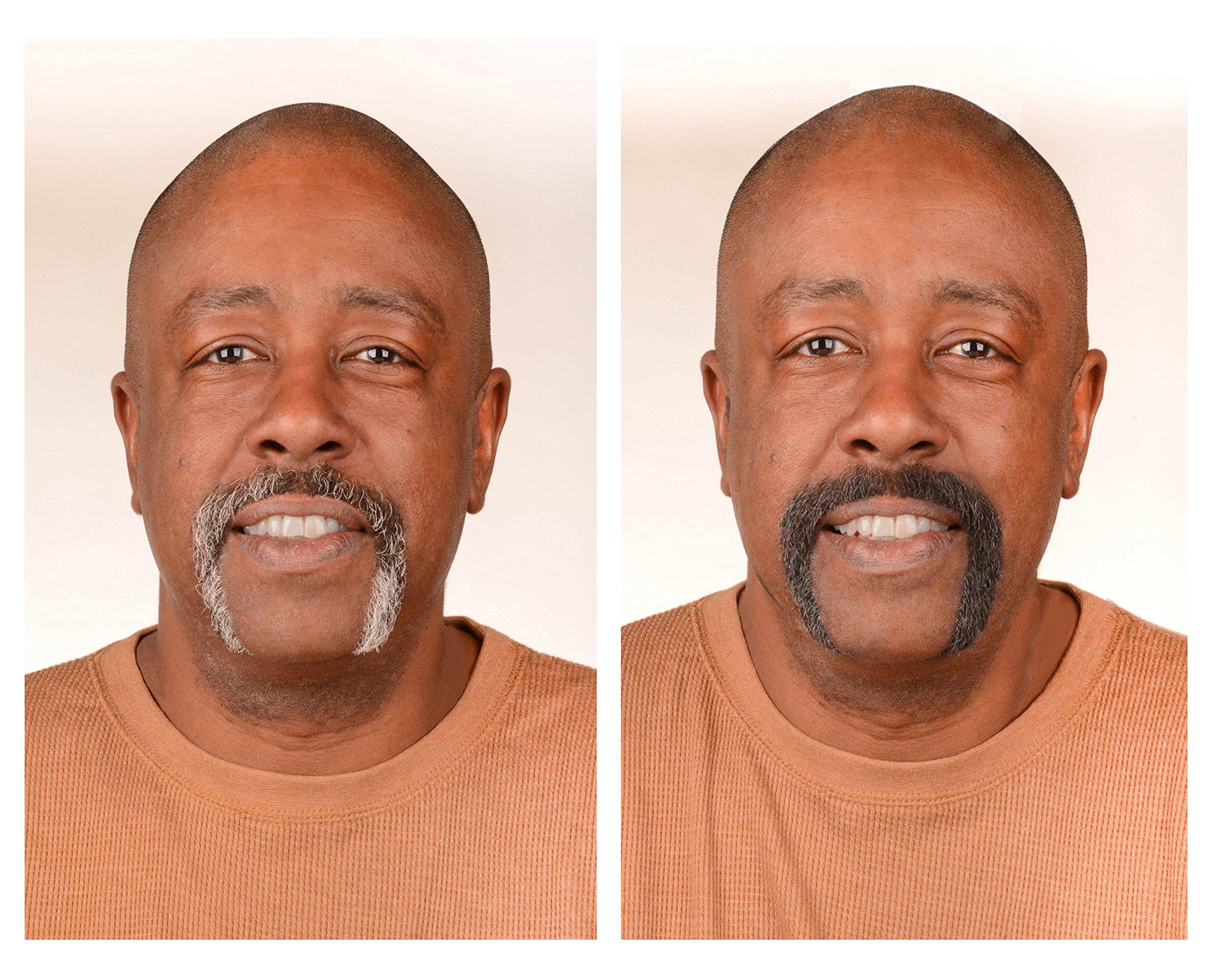 The Younger Looking Beard The Younger Looking Beard (Medium Brown) Beard and Mustache Darkener. Non Allergenic. 1 Minute Brush On